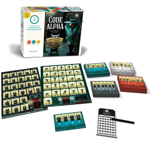 Code Alpha (français) - Boîte Endommagée 001