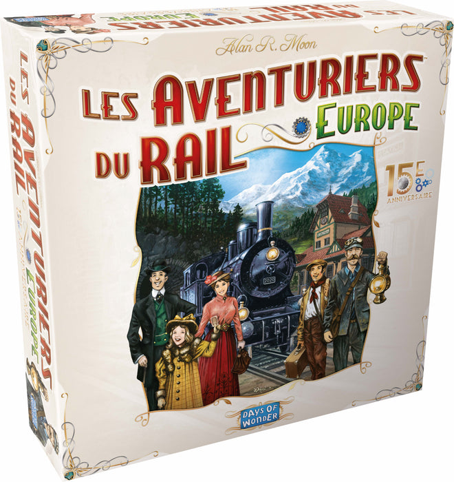 Les Aventuriers du Rail: Europe - 15e Anniversaire (French)