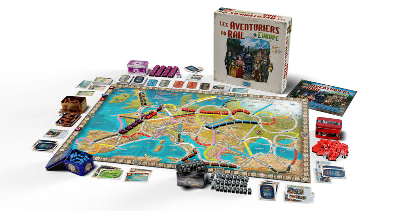 Les Aventuriers du Rail: Europe - 15e Anniversaire (français)