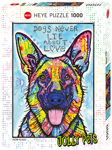 Jolly Pets: Dogs Never Lies About Love (1000 pièces)