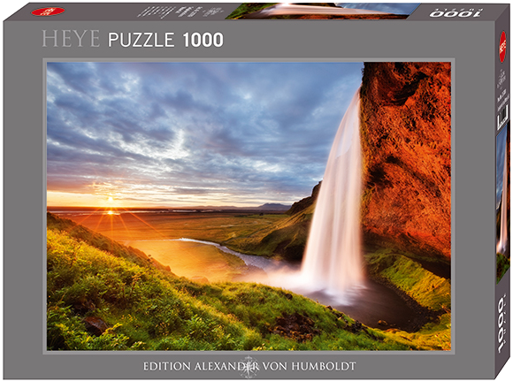 Cascade de Seljalands (1000 pièces)