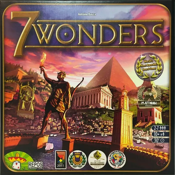 7 Wonders: 1st edition (anglais) - LOCATION