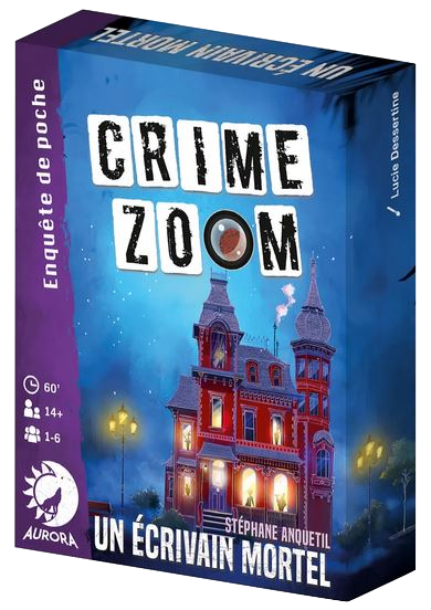 Crime Zoom: Un Écrivain Mortel (français)