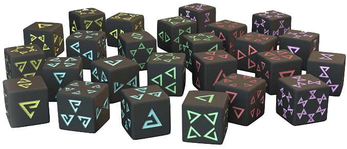 The Witcher: Old World - Dice Set (anglais)