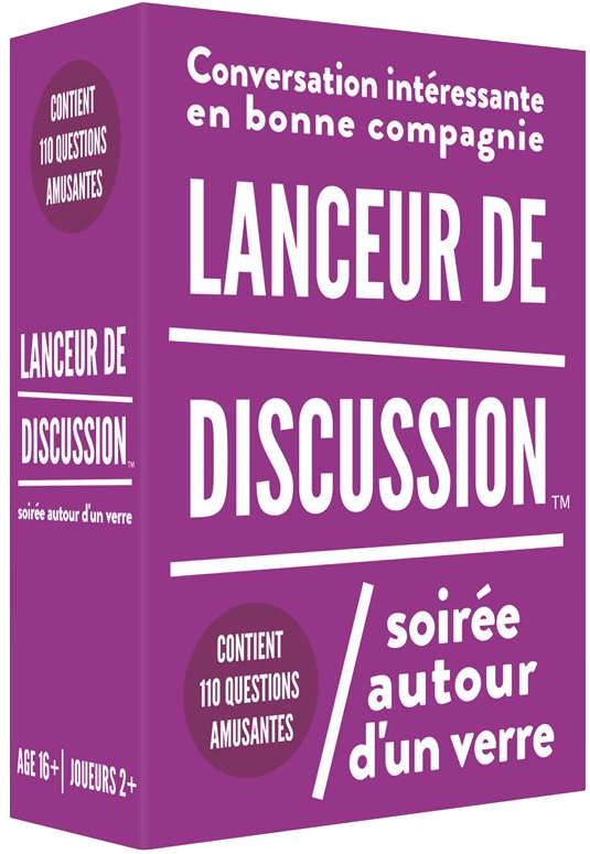 Lanceur de Discussion: Soirée autour d'un Verre (français)