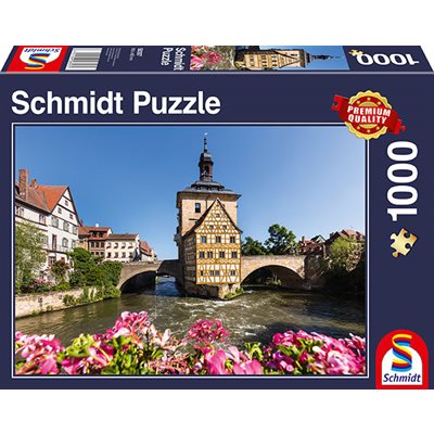 Bamberg, Regnitz and Old (1000 pièces)