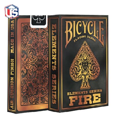 Bicycle: Playing cards - Fire element