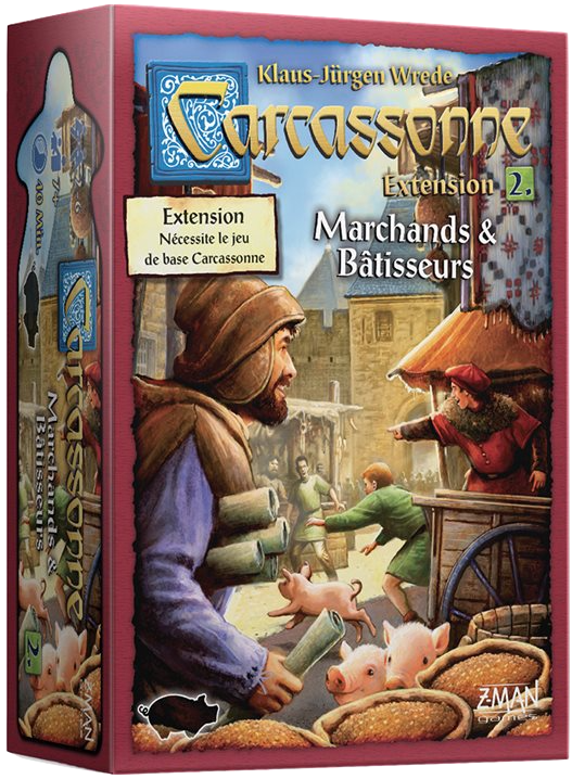 Carcassonne: Marchands et Bâtisseurs (French)