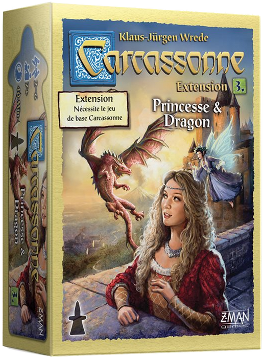 Carcassonne: Princesse et Dragons (français)