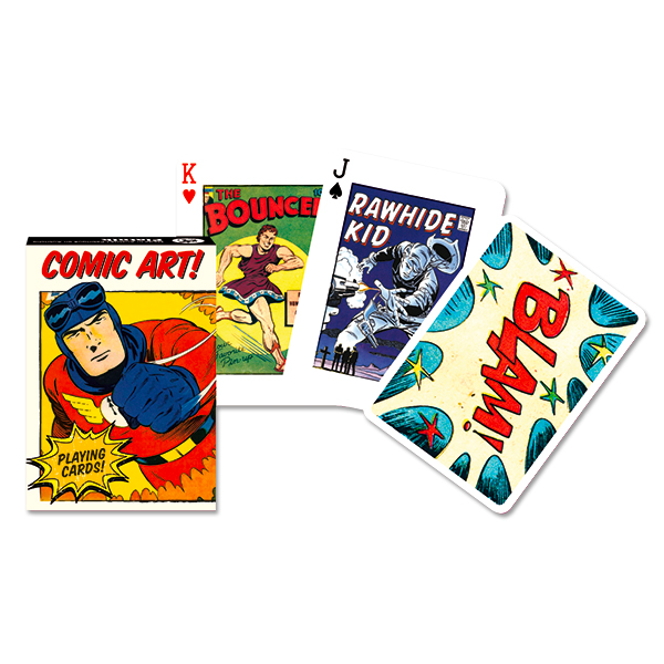 Comic Art: Playing Cards