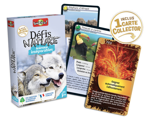 Défis Nature: Animaux Inséparables (French)