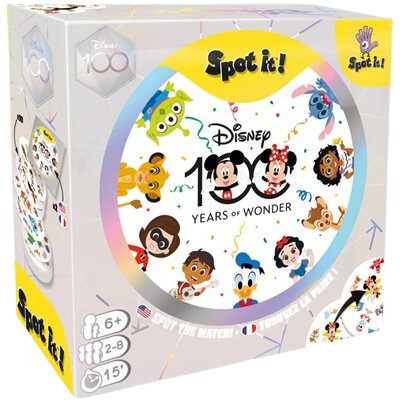 Spot it! / Dobble: Disney 100 (Multilingual)