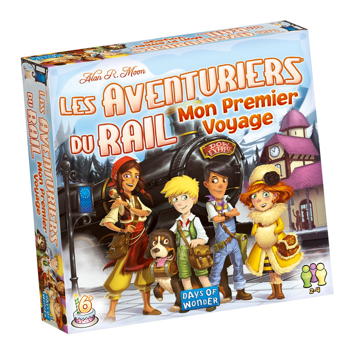 Les Aventuriers du Rail: Mon Premier Voyage - Europe (French)