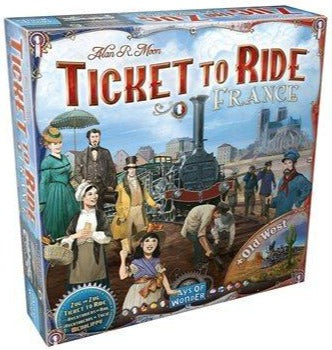Les Aventuriers du Rail: Carte #6 - France/Old West (multilingue)