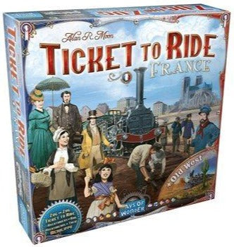 Ticket to Ride: Map #6 - France/Old West (Multilingual)