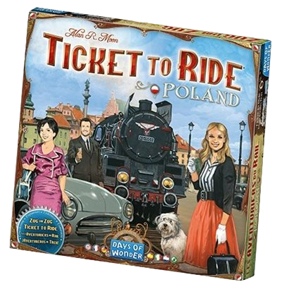 Les Aventuriers du Rail: Carte #6.5 - Pologne (multilingue)