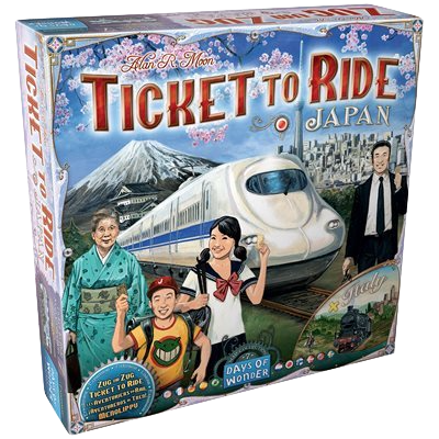 Ticket to Ride: Map #7 - Japan/Italy (Multilingual)