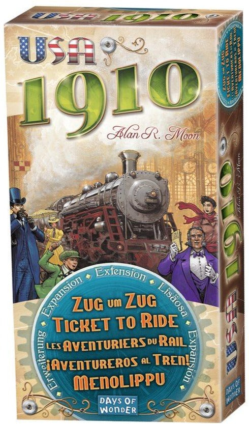 Les Aventuriers du Rail: USA 1910 (multilingue)