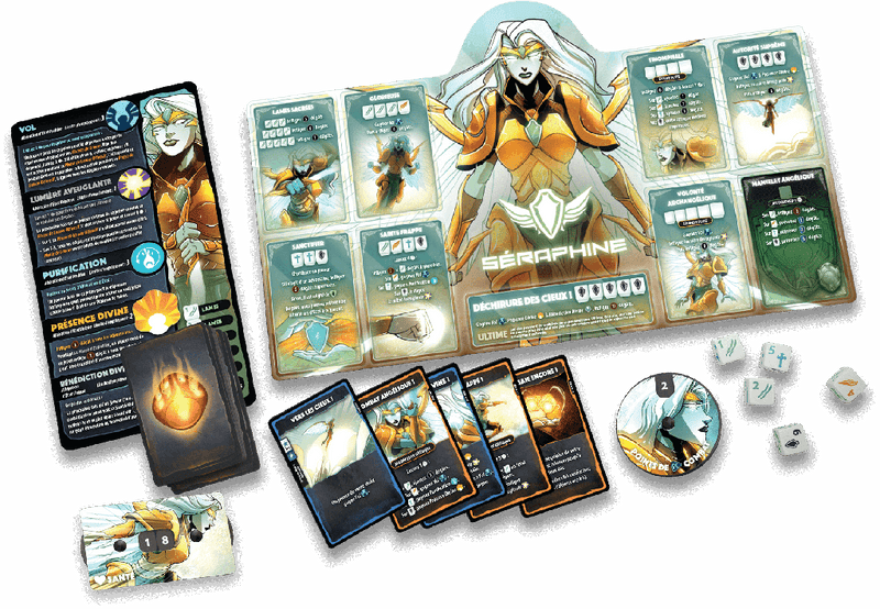 Dice Throne Saison 2 - Séraphine vs. Vampire (français)