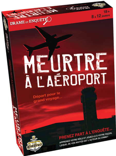 Drame & enquête: Meurtre à l'aéroport (French)