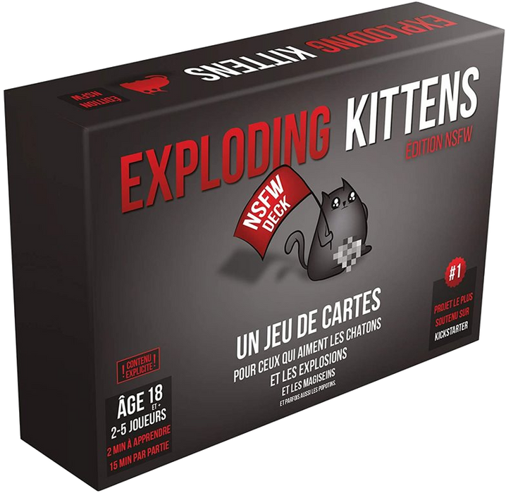 Exploding Kittens: NSFW (French)