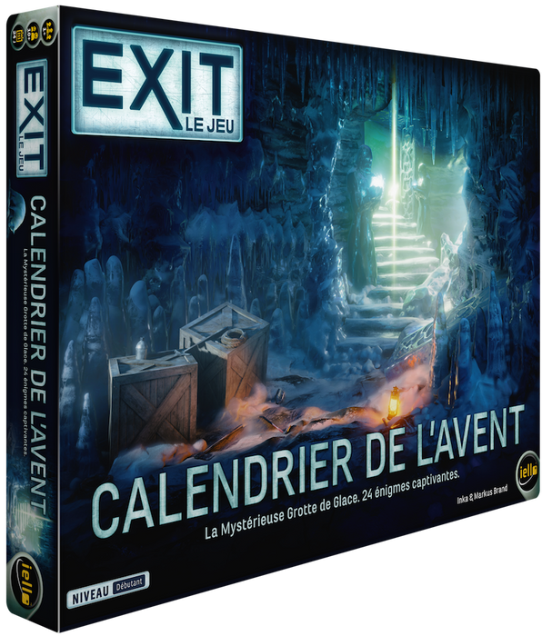 EXIT: Calendrier de l'Avent - La Mystérieuse Grotte de Glace (French)