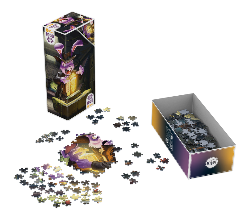 Puzzle Twist: Bunny Kingdom Explorer (1000 piece)