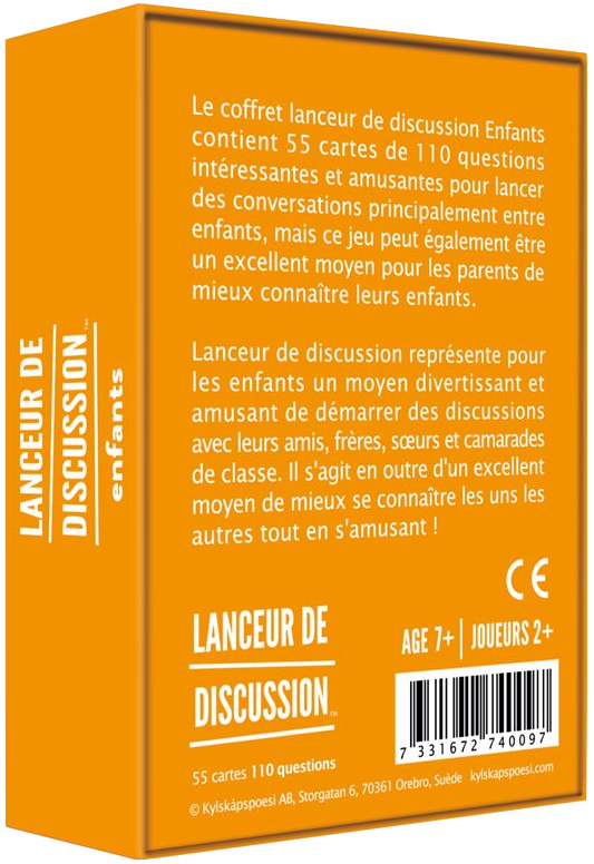 Lanceur de Discussion: Enfants (French)