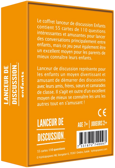 Lanceur de Discussion: Enfants (français)