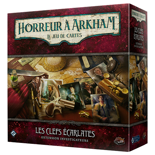 Horreur à Arkham: JCE - Les Clefs Écarlates - Extension Investigateurs (French)