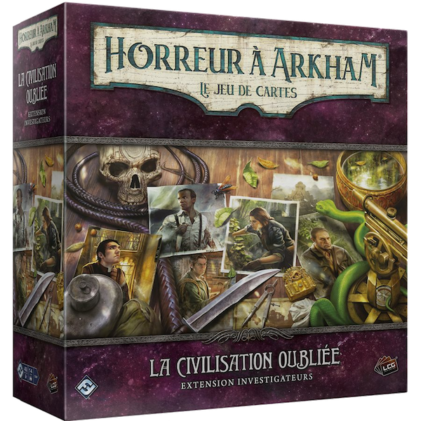 Horreur à Arkham: JCE - La Civilisation Oubliée Extension Investigateurs (français)