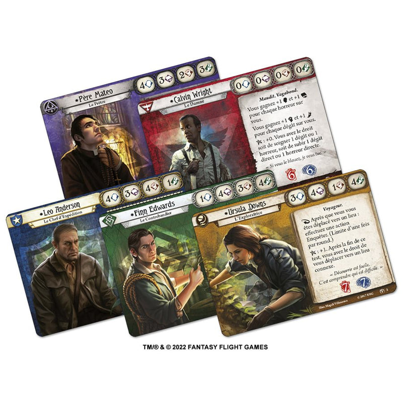 Horreur à Arkham: JCE - La Civilisation Oubliée Extension Investigateurs (français)