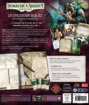 Horreur à Arkham: JCE - La Civilisation Oubliée Extension Campagne (français)