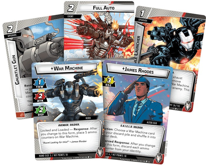 Marvel Champions: LCG - War Machine (anglais)