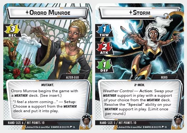Marvel Champions: LCG - Storm (anglais)