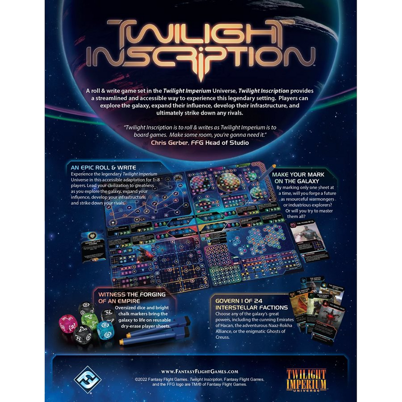 Twilight Inscription (English)