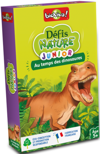 Défi Nature Junior: Au Temps des Dinosaures (français)
