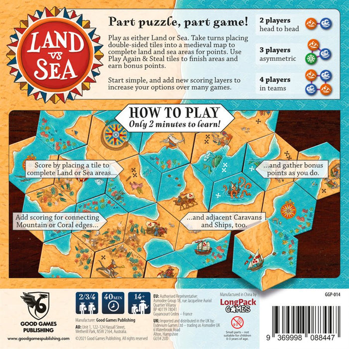 Land vs Sea (English)