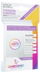 Protecteurs de cartes: Gamegenic Matte Standard European-Sized (paquet 50)