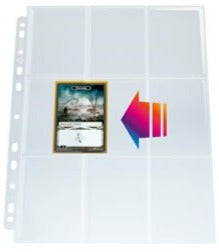 Page of 18 protective pockets: loading by the side - white (package 10)