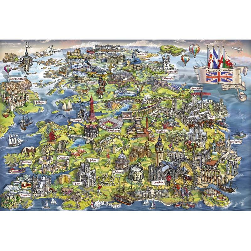 Beautiful Britain (500 pièces)