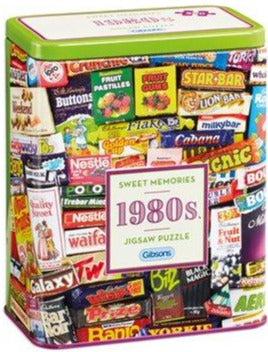 1980's Sweet Memories Gift Tin (500 piece)
