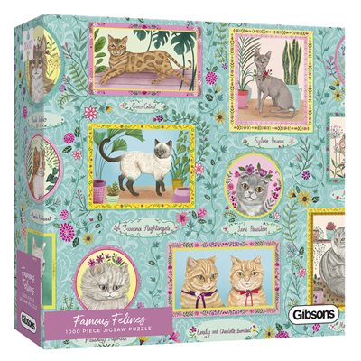 Famous Felines (1000 piece)