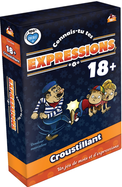 Connais-tu tes expressions?: 18+ Croustillant! (français)