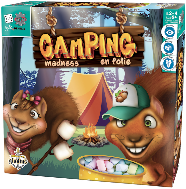 Ludo & Méninge: Camping en folie (multilingue)
