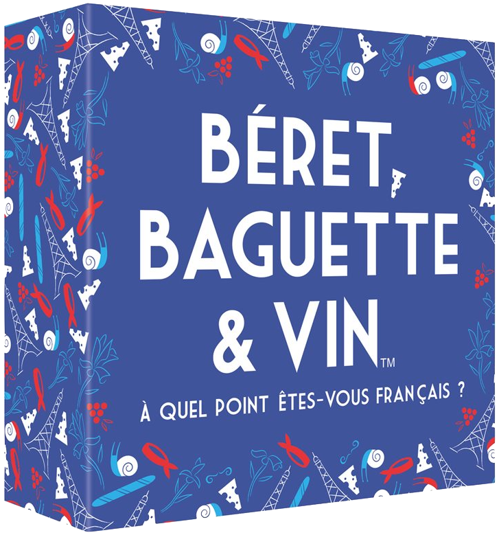 Béret, Baguette & Vin (French)