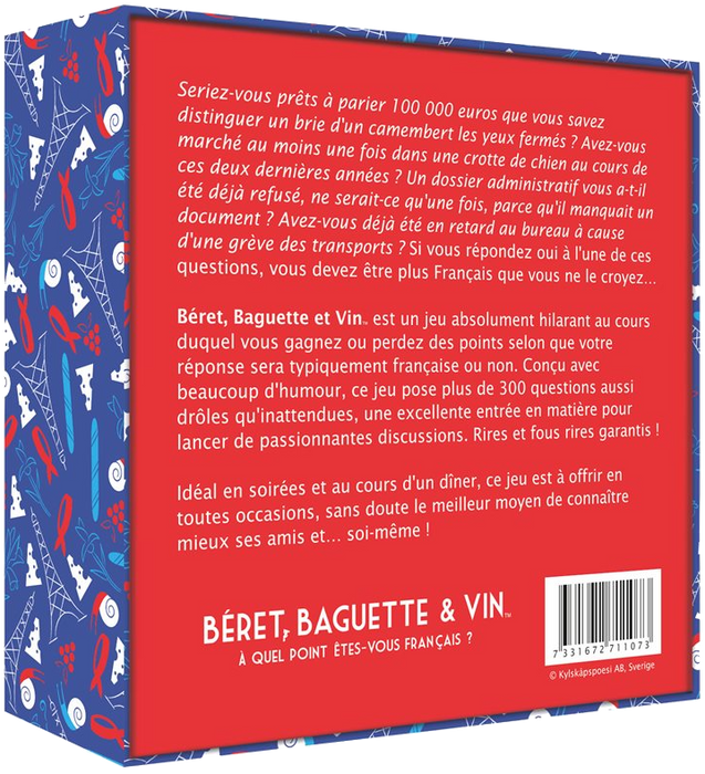 Béret, Baguette & Vin (French)