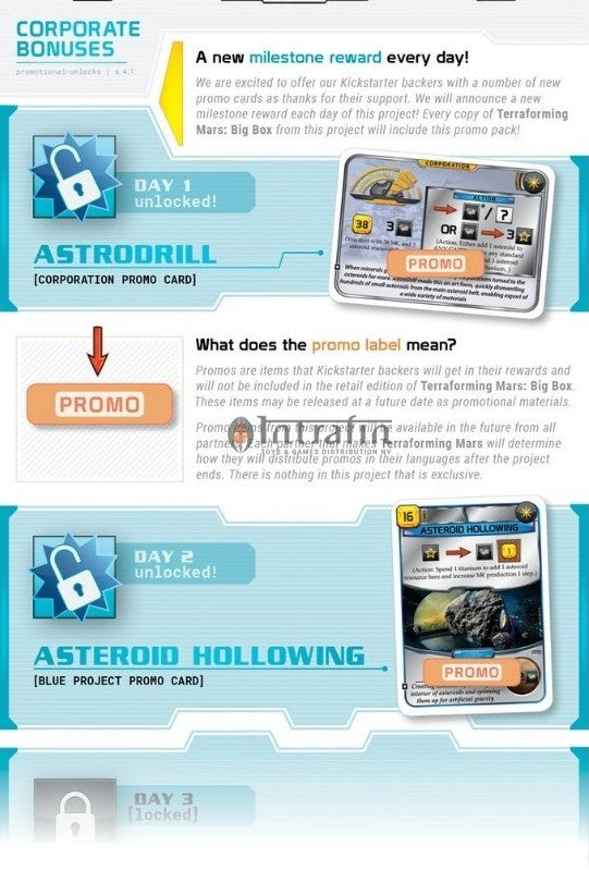 Terraforming Mars: Pack de Cartes Exclusives (French)