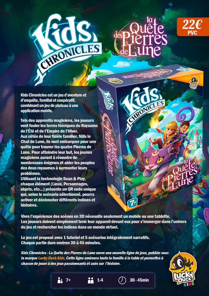 Kids Chronicles: La Quête des Pierres de Lune (français)