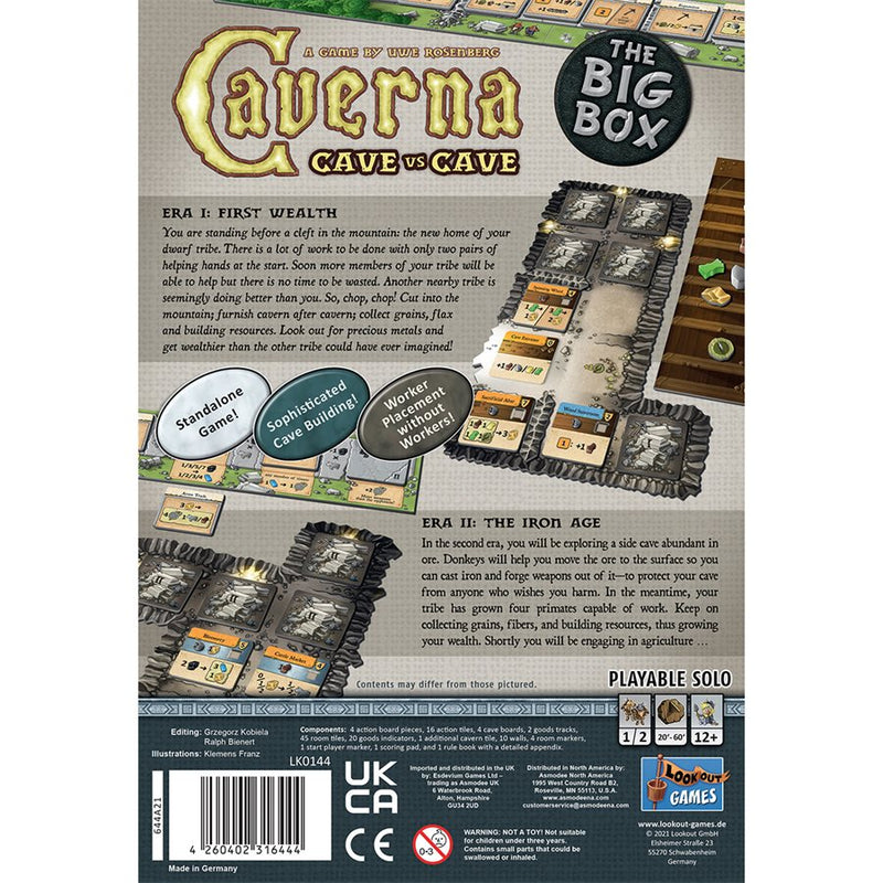 Caverna: Cave vs Cave - The Big Box (anglais)